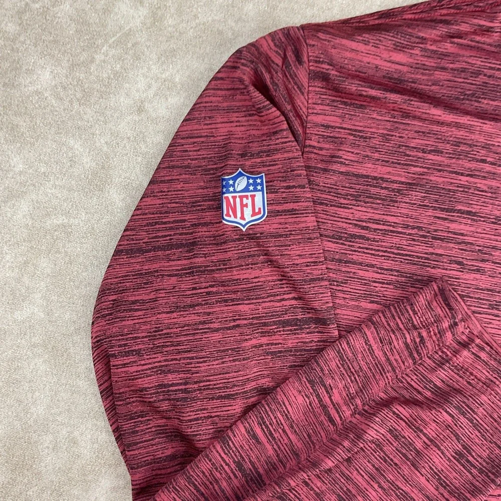 Nike Tampa Bay Buccaneers T-Shirt Men Sz XL Onfield Long Sleeve Tee Graphic Logo
